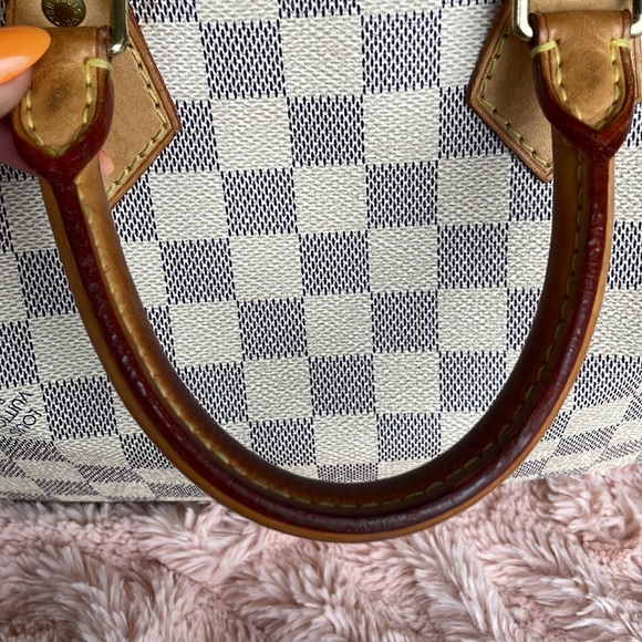 Authentic LV 25 Speedy Azur - Picture 3 of 12